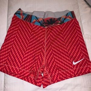 Hot pink nike spandex